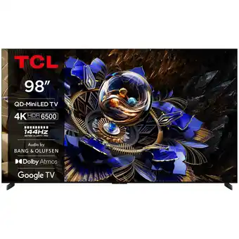MediaMarkt Tcl 98x11k Qd-miniled Google Tv (2025) aanbieding