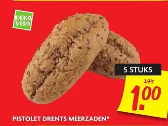 Dekamarkt Pistolet Drents Meezaden aanbieding