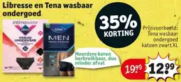 Kruidvat Libresse en Tena wasbaar ondergoed aanbieding