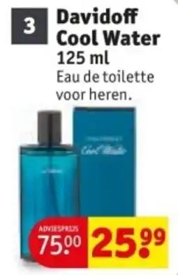 Kruidvat Davidoff Cool Water aanbieding