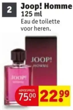 Kruidvat Joop! Homme aanbieding