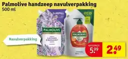 Kruidvat Palmolive handzeep navulverpakking aanbieding