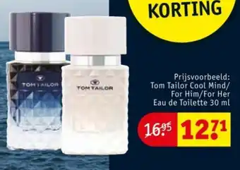 Kruidvat Tom Tailor aanbieding