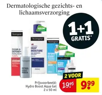 Kruidvat Neutrogena Hydro Boost aanbieding
