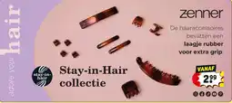 Kruidvat Zenner Stay-in-Hair collectie aanbieding