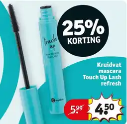 Kruidvat Kruidvat mascara Touch Up Lash refresh aanbieding
