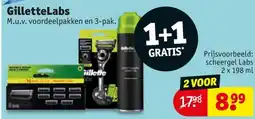 Kruidvat GilletteLabs aanbieding