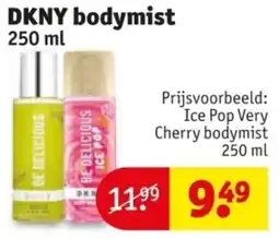 Kruidvat DKNY bodymist aanbieding