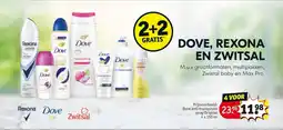 Kruidvat Dove, Rexona en zwitsal aanbieding