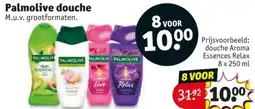 Kruidvat Palmolive douche aanbieding