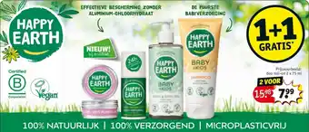 Kruidvat HAPPY EARTH aanbieding