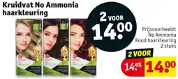 Kruidvat Kruidvat No Ammonia haarkleuring aanbieding