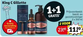 Kruidvat King C Gillette aanbieding