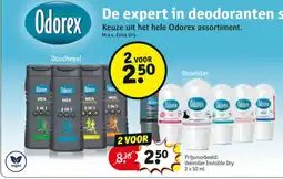 Kruidvat Keuze uit het hele Odorex assortiment aanbieding