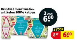 Kruidvat Kruidvat menstruatie artikelen 100% katoen aanbieding