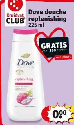 Kruidvat Dove douche replenishing aanbieding