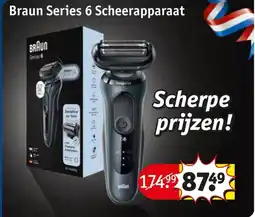 Kruidvat Braun Series 6 Scheerapparaat aanbieding