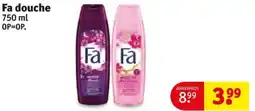 Kruidvat Fa douche aanbieding