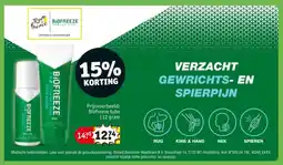 Kruidvat Biofreeze tube aanbieding