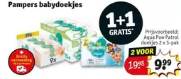Kruidvat Pampers babydoekjes aanbieding