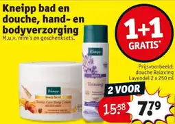Kruidvat Kneipp bad en douche, hand en bodyverzorging aanbieding