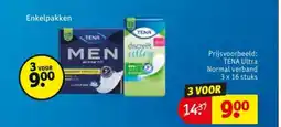 Kruidvat TENA Ultra Normal verband aanbieding