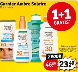 Kruidvat Garnier Ambre Solaire aanbieding
