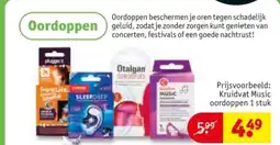 Kruidvat Kruidvat Music oordoppen aanbieding