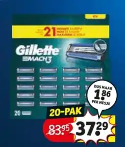 Kruidvat Gillette EMACH3 aanbieding