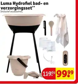Kruidvat Luma Hydrofiel bad en verzorgingsset aanbieding