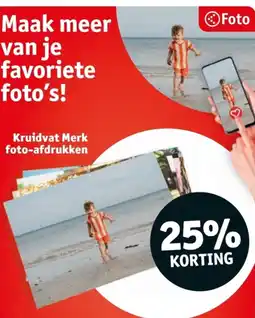 Kruidvat Kruidvat Merk foto-afdrukken aanbieding