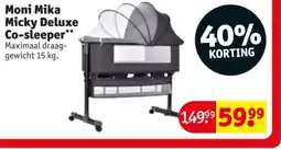 Kruidvat Moni Mika Micky Deluxe Co-sleeper aanbieding