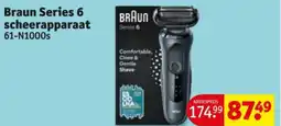 Kruidvat Braun Series 6 scheerapparaat aanbieding
