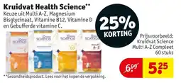 Kruidvat Kruidvat Health Science aanbieding
