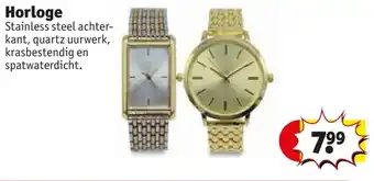 Kruidvat Horloge aanbieding