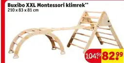 Kruidvat Buxibo XXL Montessori klimrek aanbieding