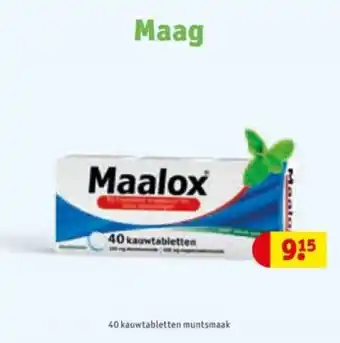Kruidvat Maalox aanbieding