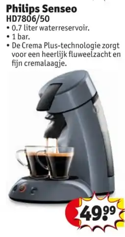 Kruidvat Philips Senseo HD7806/50 aanbieding