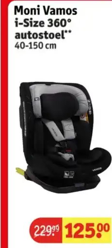 Kruidvat Moni Vamos i-Size 360° autostoel aanbieding