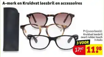 Kruidvat A-merk en Kruidvat leesbril en accessoires aanbieding