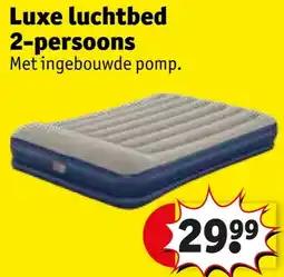 Kruidvat Luxe luchtbed 2-persoons aanbieding