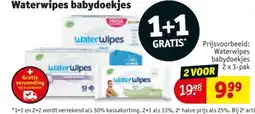Kruidvat Waterwipes babydoekjes aanbieding