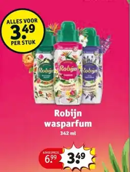 Kruidvat Robijn wasparfum aanbieding