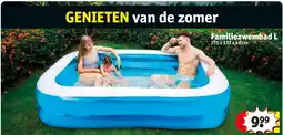 Kruidvat Familiezwembad L aanbieding