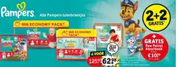 Kruidvat Alle Pampers luierbroekjes aanbieding