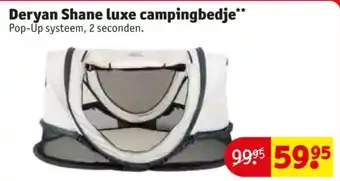Kruidvat Deryan Shane luxe campingbedje aanbieding