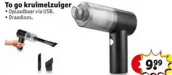 Kruidvat To go kruimelzuiger aanbieding