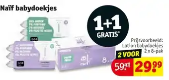 Kruidvat Naïf babydoekjes aanbieding