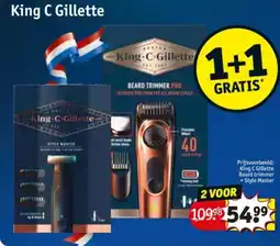Kruidvat King C Gillette aanbieding