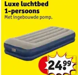 Kruidvat Luxe luchtbed 1 persoons aanbieding
